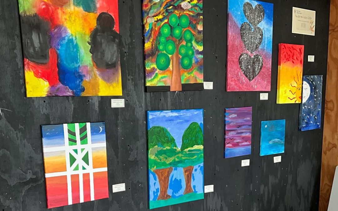 Primera exposición Academia de Óleo