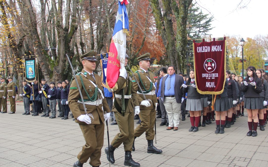 Juramento y desfile de Brigadistas Escolares Integrales
