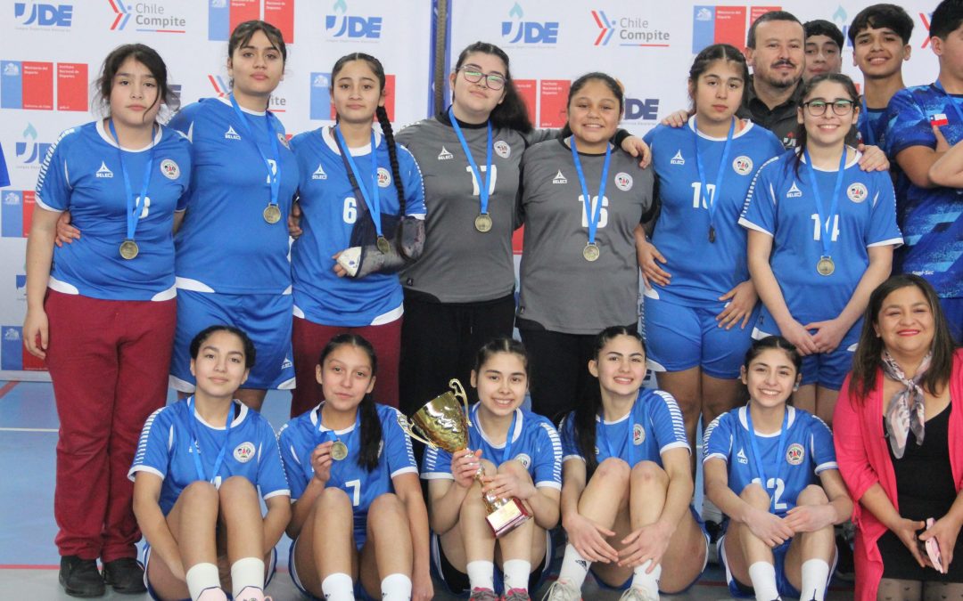 CAMPEONAS REGIONALES BALONMANO SUB 14 JUEGOS DEPORTIVOS ESCOLARES