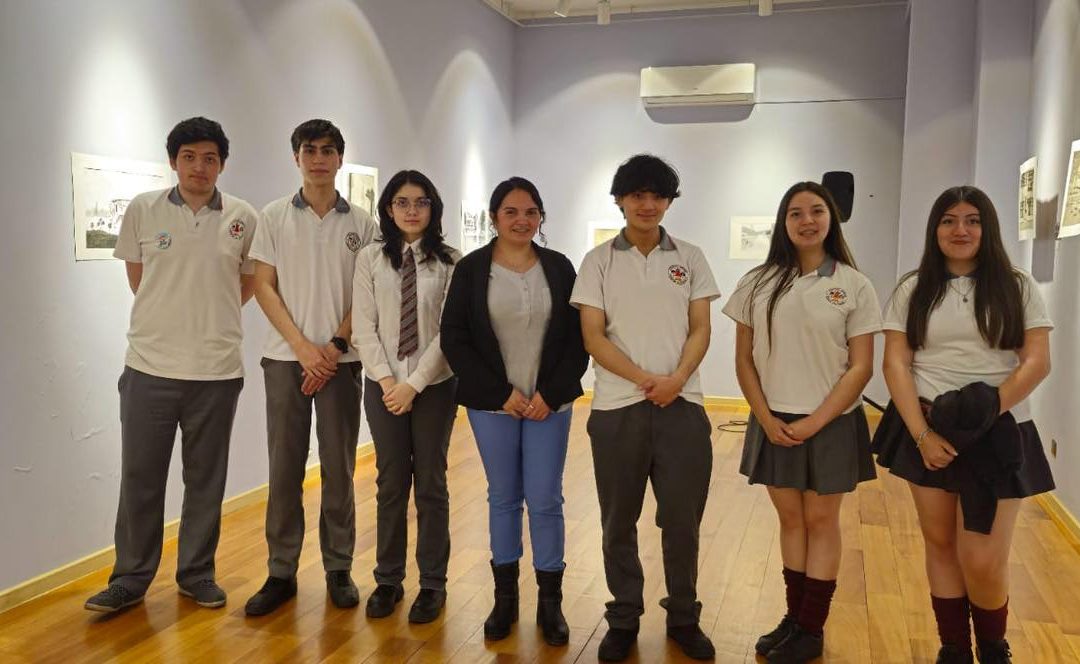 Nueva exposición de nuestros estudiantes en el Centro Cultural de Angol.
