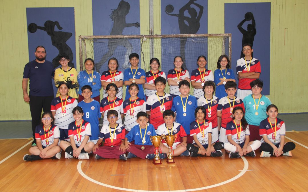 ¡1er lugar en Balonmano en los Juegos Insularinos 2024!