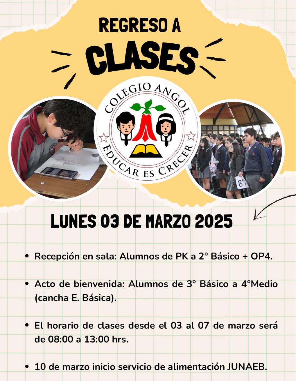 vuelta a clases