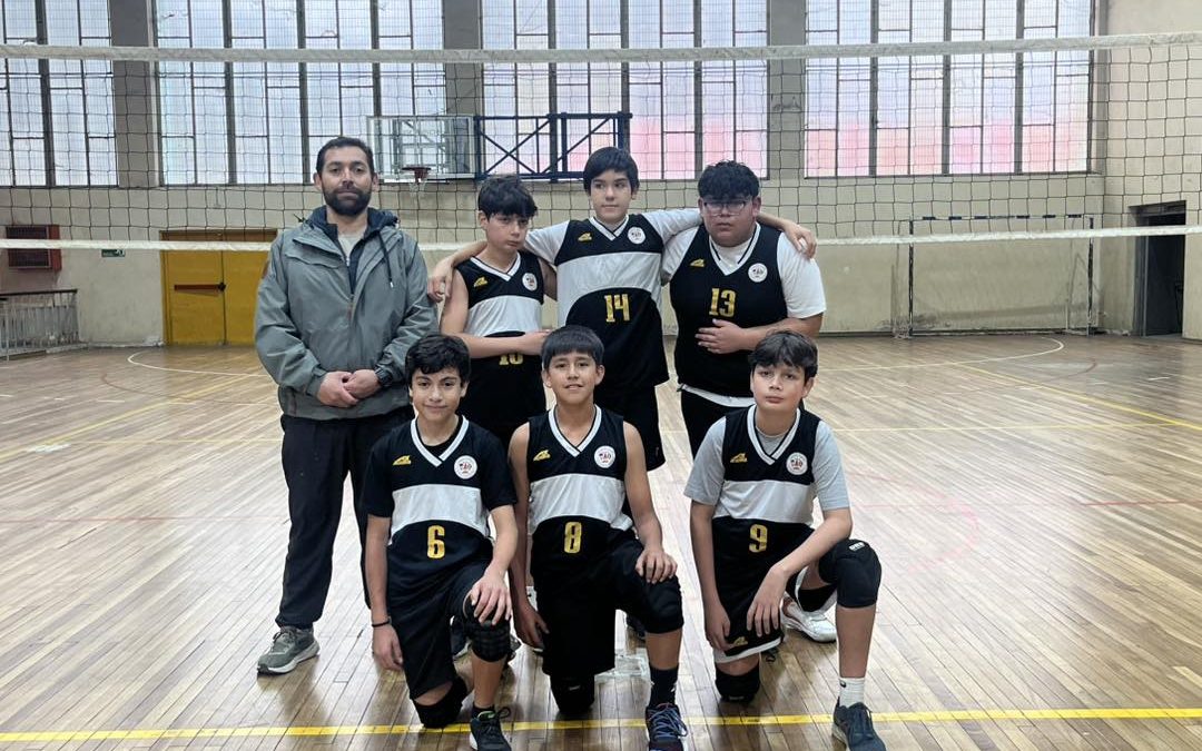 2° y 3° lugar voleibol en los Juegos Deportivos Escolares