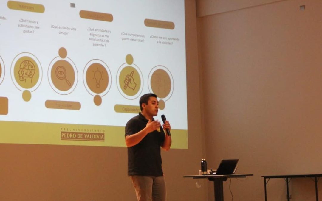 Charla vocacional Preuniversitario Pedro de Valdivia