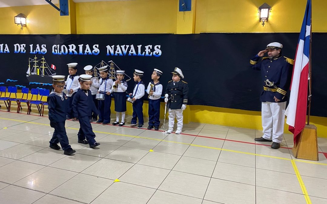 Acto cívico kínder B – Glorias Navales