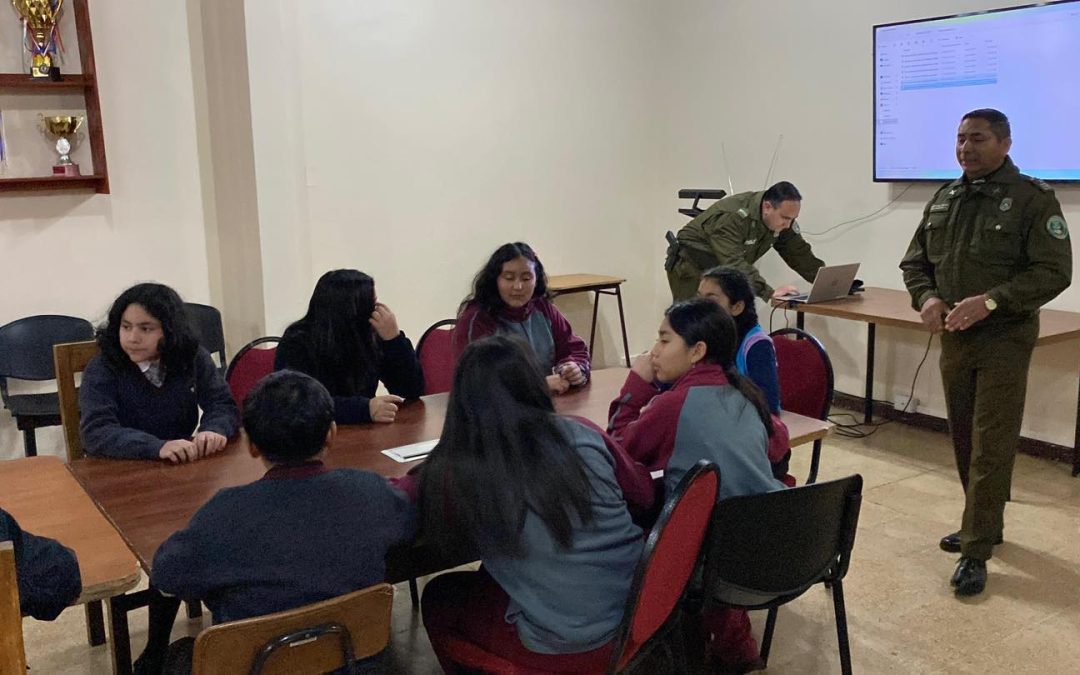 Visita a la Primera Comisaría de Carabineros de Angol