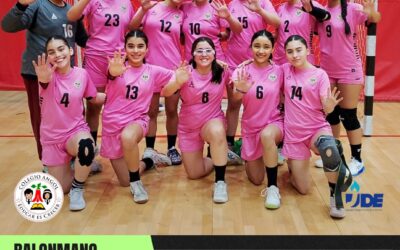 Colegio Angol entre los 5 mejores del país en Balonmano – JDE 2025