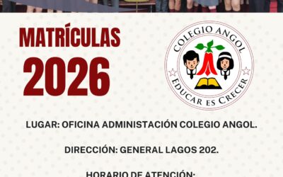 Matrículas 2026